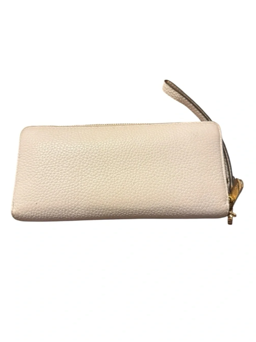 Michael Kors white Leather Wristlet Wallet